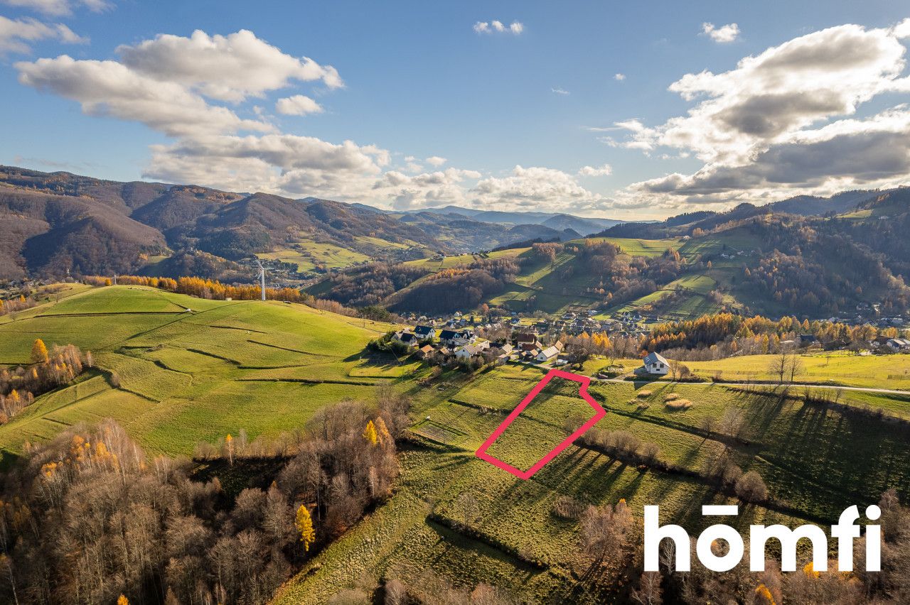 Scenic agricultural and construction plot Rytro 30 areas - Ділянка - Продаж - Nowosądecki, Rytro