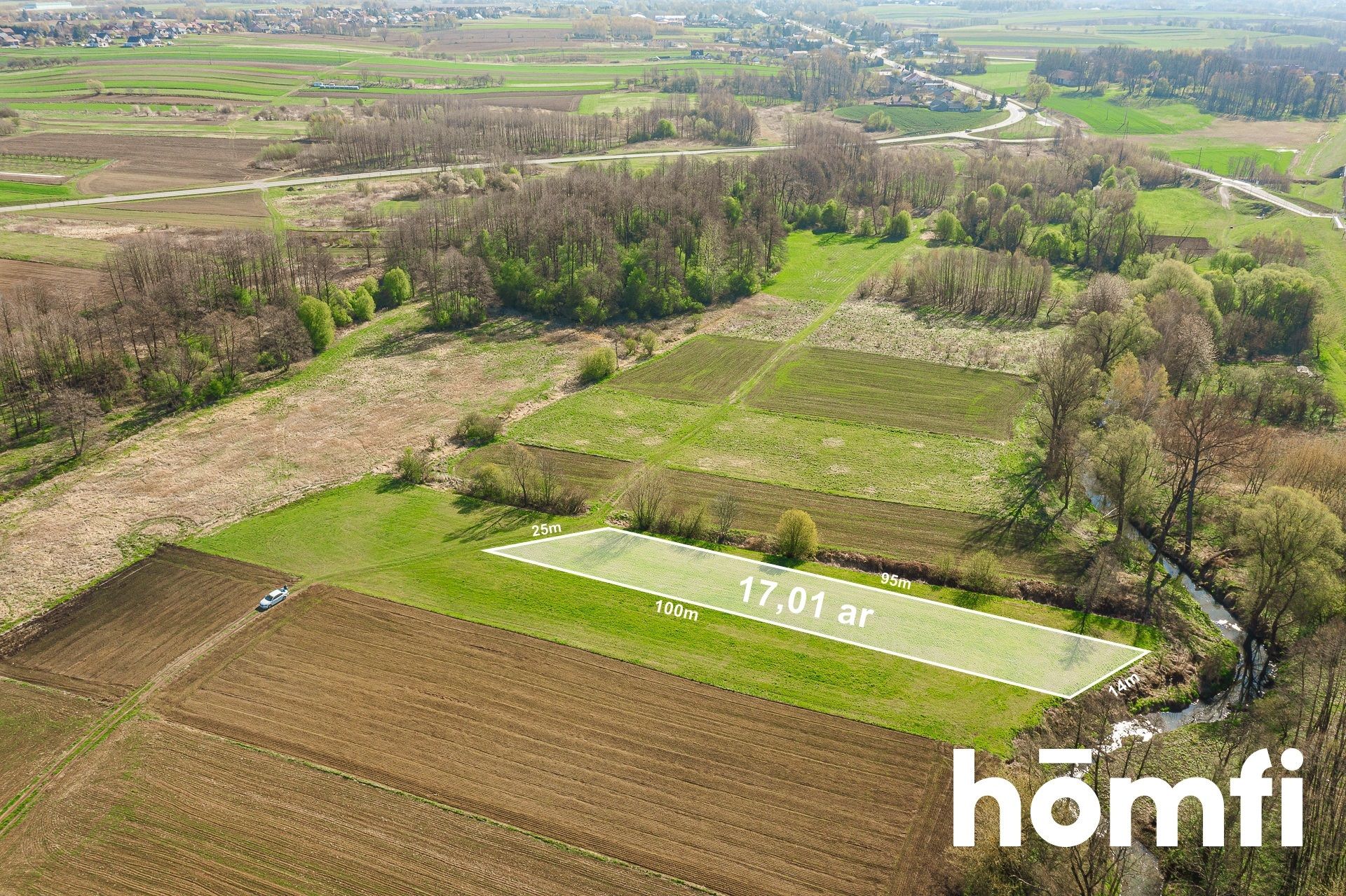 Dostęp do rzeki| Zielona rozwijająca się okolica - Działka - Sprzedaż - Ropczycko-Sędziszowski, Sędziszów Małopolski