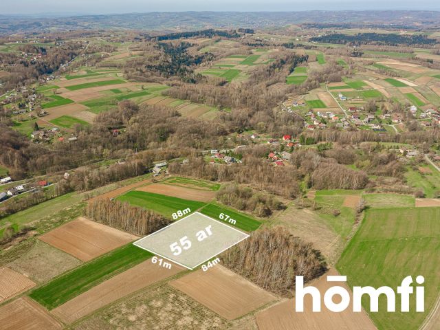 Duża działka w zielonej widokowej okolicy - Działka - Sprzedaż - Ropczycko-Sędziszowski, Sędziszów Małopolski / Szkodna