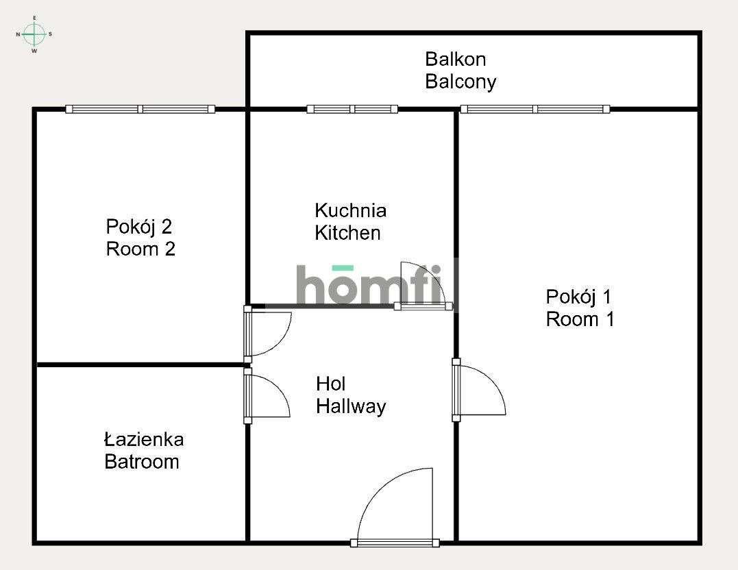 Krakow Center - 2 rooms, separate kitchen, Rakowicka - Apartment - Sale - Kraków, Śródmieście / Grzegórzki