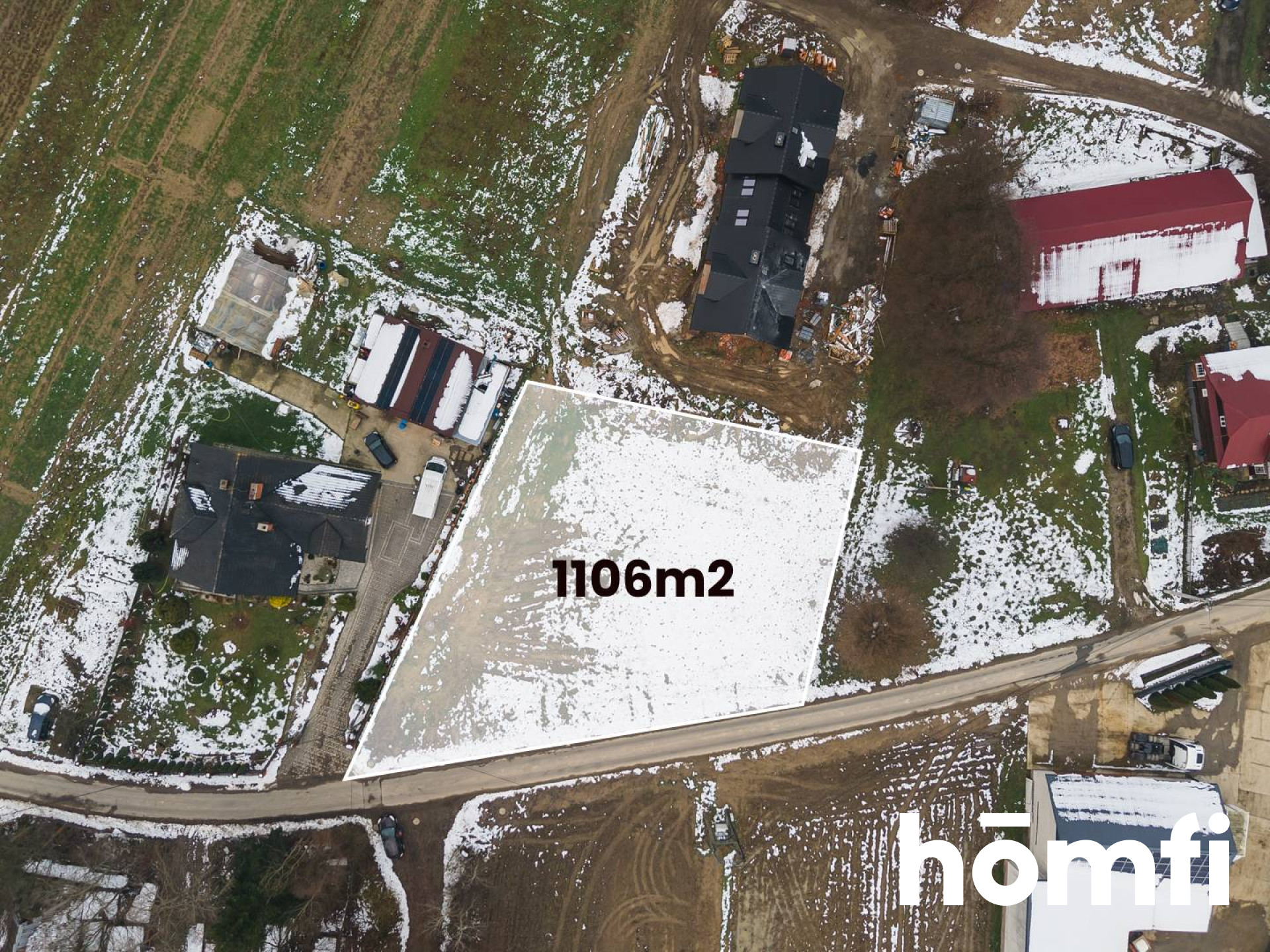 BUILDING PLOT 30 KM FROM KRAKOW WOLA BATORSKA GM. NIEPOŁOMICE - Plot - Sale - Wielicki, Niepołomice / Wola Batorska