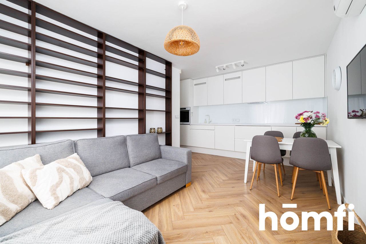 Przestronne 2 pokoje z dużym aneksem kuchennym, balkonem i klimatyzacją - Mieszkanie - Wynajem - Kraków, Podgórze