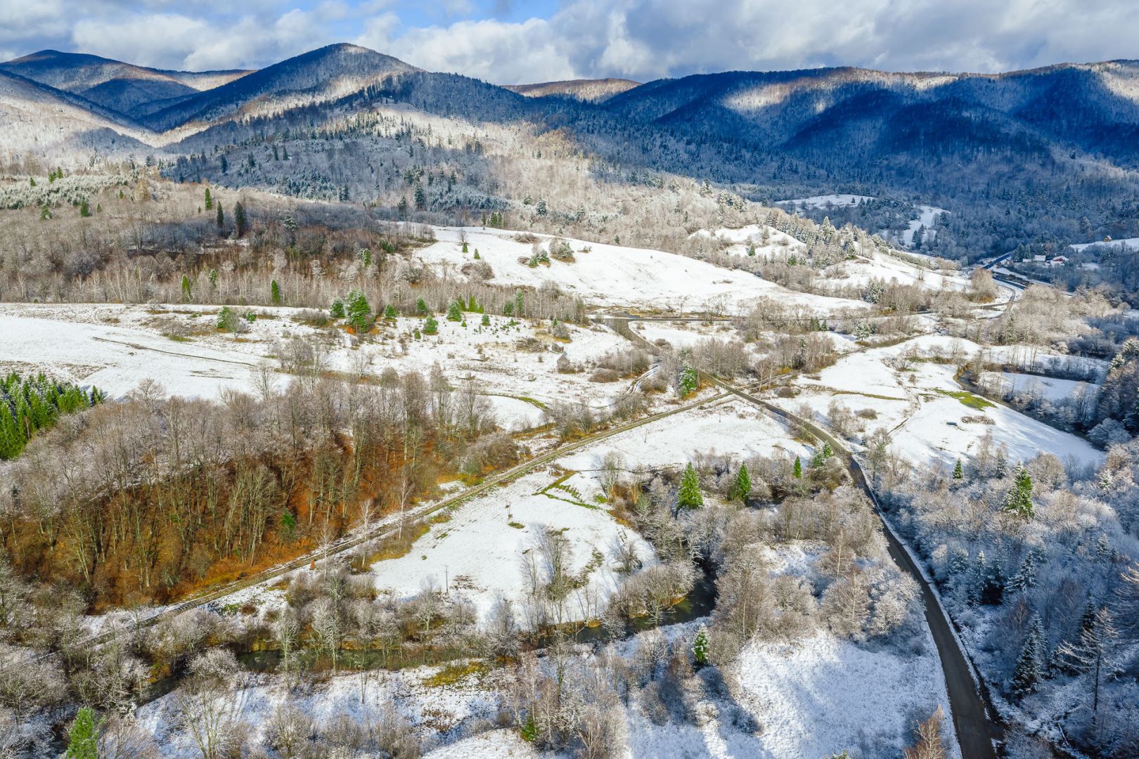 |6,86 Ha na sprzedaż Żubracze| - Działka - Sprzedaż - Leski, Cisna / Żubracze