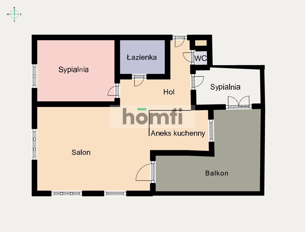 Panoramika | 78,7 m² | 3 pokoje | taras | 2 miejsca w garażu - Mieszkanie - Sprzedaż - Łódź, Widzew
