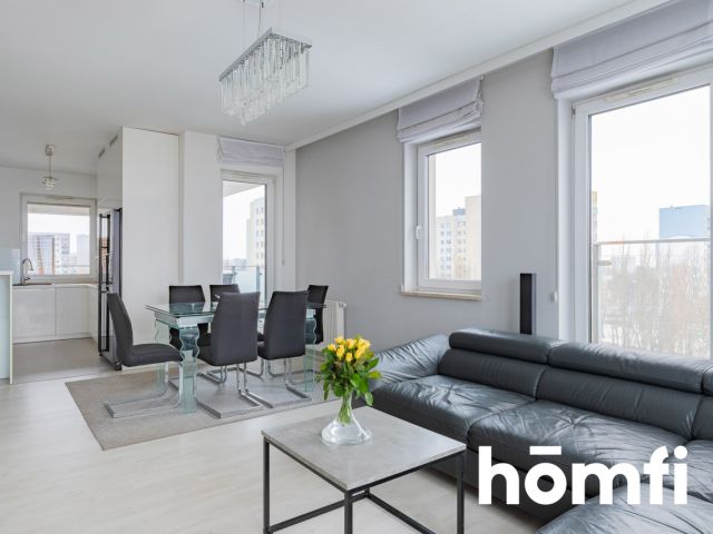 Panoramika | 78,7 m² | 3 pokoje | taras | 2 miejsca w garażu - Mieszkanie - Sprzedaż - Łódź, Widzew