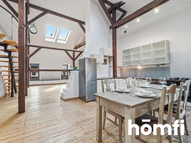 Attic apartment with mezzanine - Apartment - Rent - Bielsko-Biała, Śródmieście