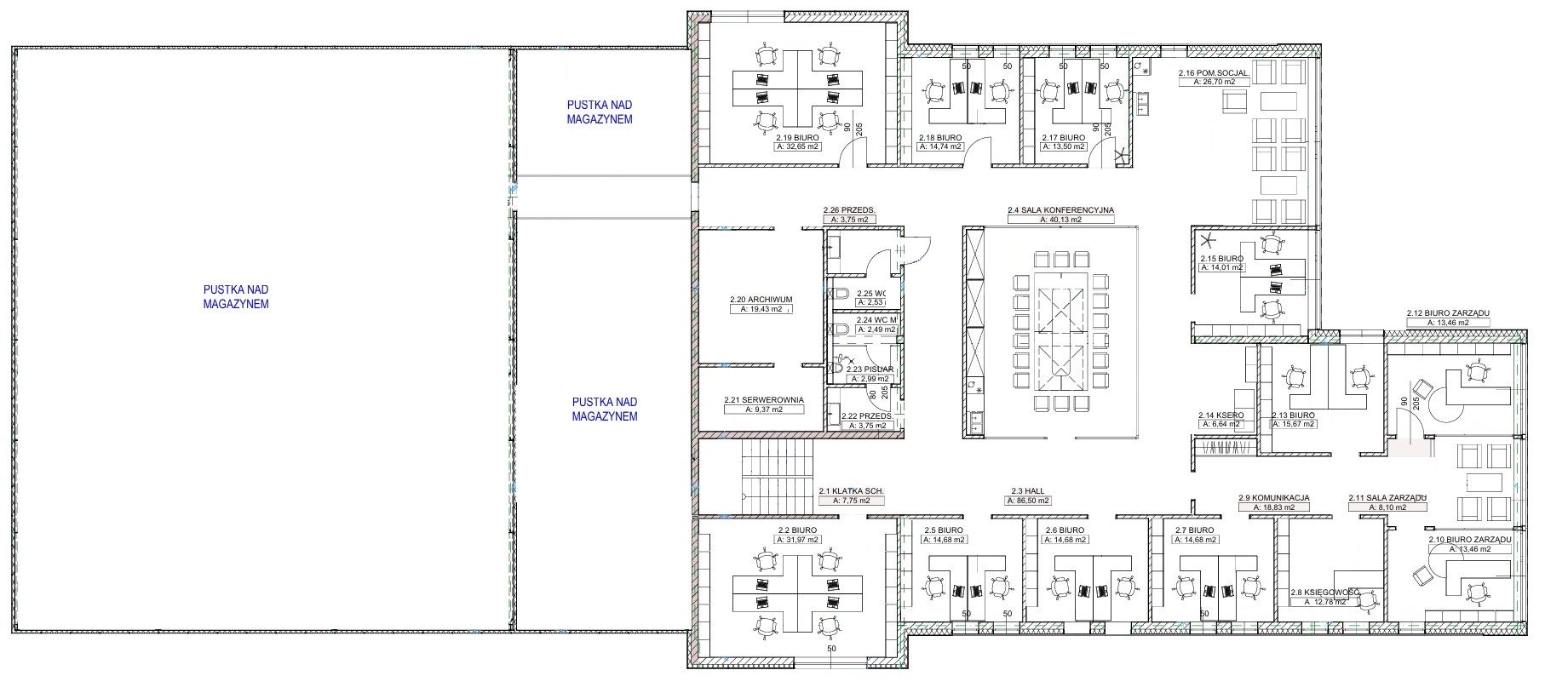 Nowoczesny budynek biurowy z magazynem w Siechnicach przy Obwodnicy Wschodniej - Commercial premises - Sale - Wrocławski, Siechnice