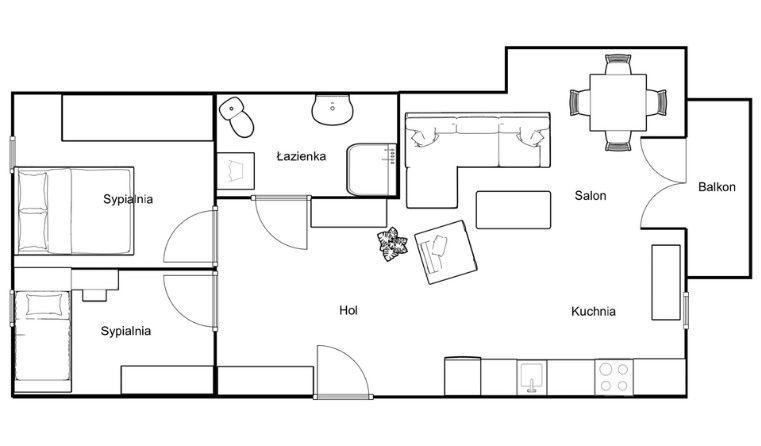 Perfect for Families or Working from Home | Apartment with Attic Space – Taklińskiego - Apartment - Sale - Kraków, Podgórze / Opatkowice