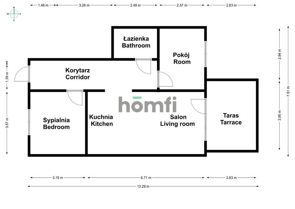 3 POKOJE I OGRÓD I NOWE BUDOWN. I MIEJSCE POST. - Mieszkanie - Sprzedaż - Kraków, Podgórze / Sidzina