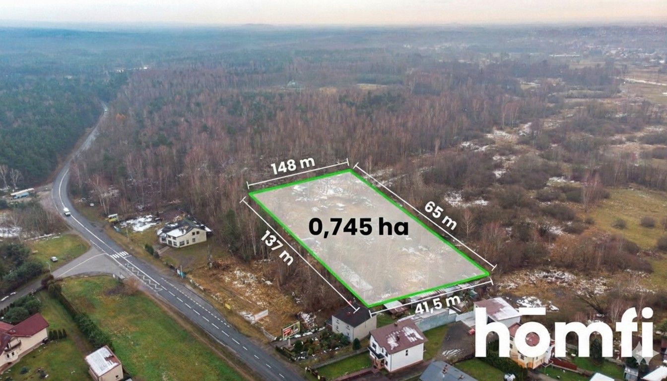 Plot near Jura | 7456 m² | Bugajska - Plot - Sale - Częstochowa, Błeszno