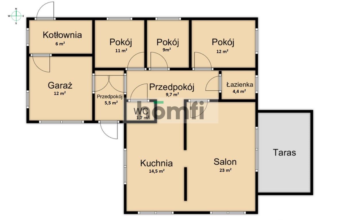Detached house with garden and terrace - Дім - Продаж - Lubaczowski, Oleszyce / Borchów