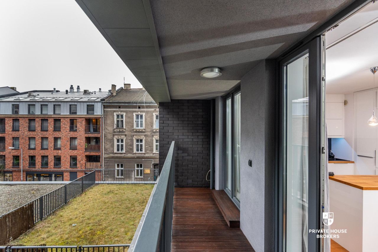 Nadwiślańska 11 Designerska Kawalerka z Balkonem - Mieszkanie - Wynajem - Kraków, Podgórze