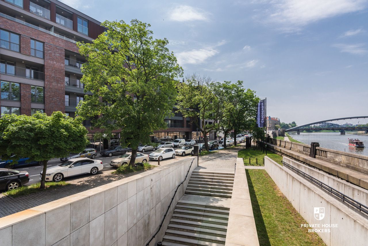 Nadwiślańska 11 Designerska Kawalerka z Balkonem - Mieszkanie - Wynajem - Kraków, Podgórze