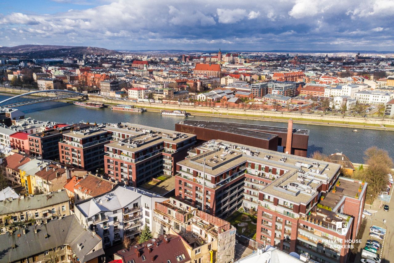 Nadwiślańska 11 Designerska Kawalerka z Balkonem - Mieszkanie - Wynajem - Kraków, Podgórze