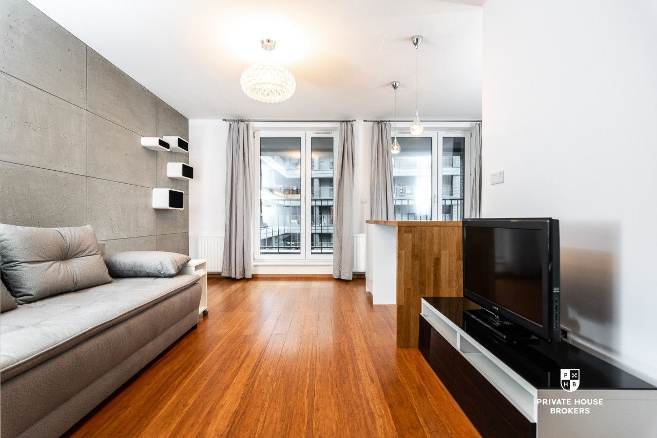 Nadwiślańska 11 Designerska Kawalerka z Balkonem - Mieszkanie - Wynajem - Kraków, Podgórze