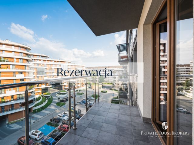 For sale one bedroom flat on the "Wiślane Tarasy" - Apartment - Sale - Kraków, Śródmieście / Grzegórzki