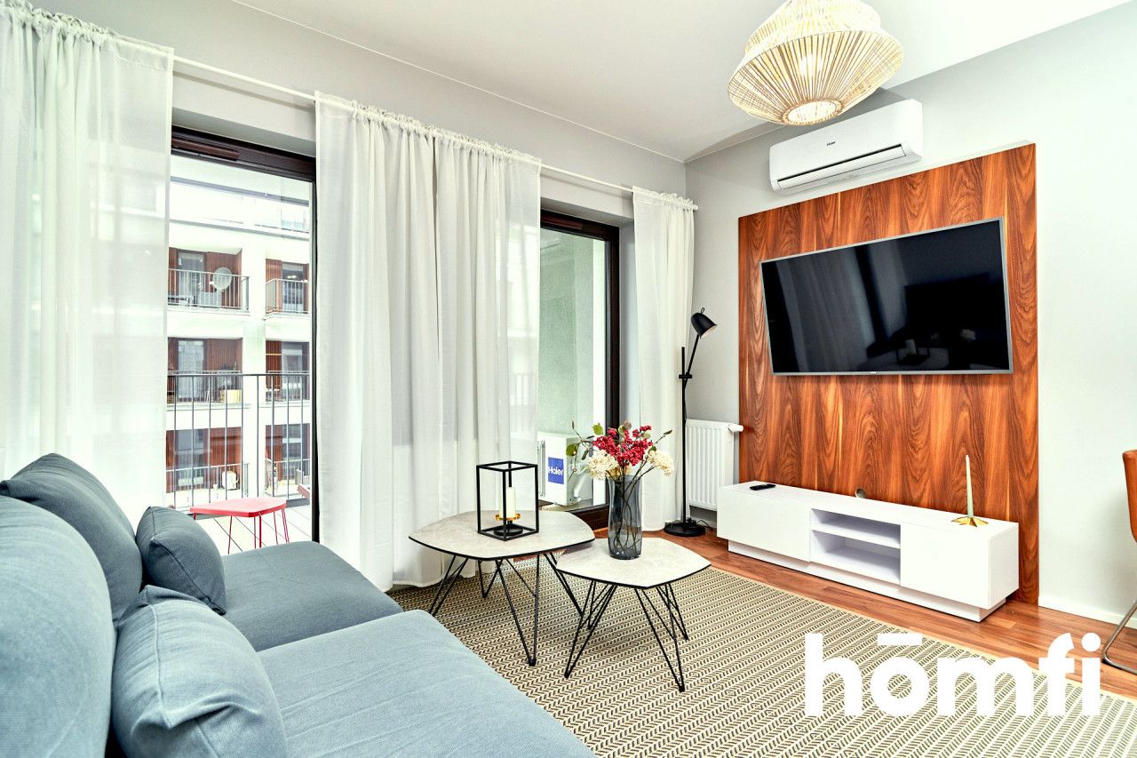 2 - pokojowe z balkonem i garażem / klimatyzacja / Walońska / Angel River - Mieszkanie - Wynajem - Wrocław, Krzyki