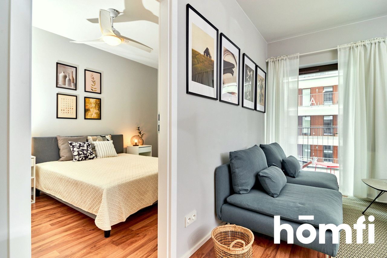 2 - pokojowe z balkonem i garażem / klimatyzacja / Walońska / Angel River - Mieszkanie - Wynajem - Wrocław, Krzyki