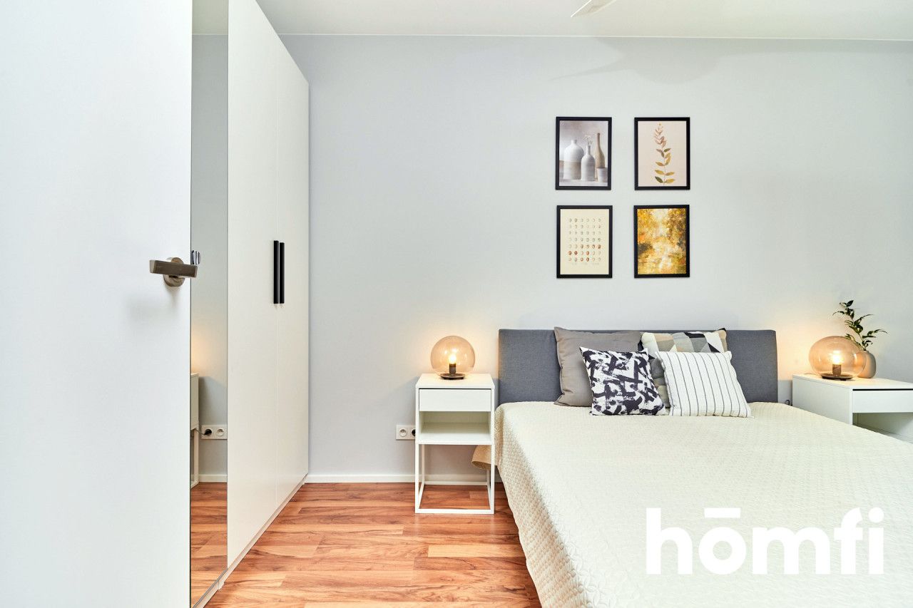 2 - pokojowe z balkonem i garażem / klimatyzacja / Walońska / Angel River - Mieszkanie - Wynajem - Wrocław, Krzyki