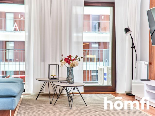 2 - pokojowe z balkonem i garażem / klimatyzacja / Walońska / Angel River - Mieszkanie - Wynajem - Wrocław, Krzyki