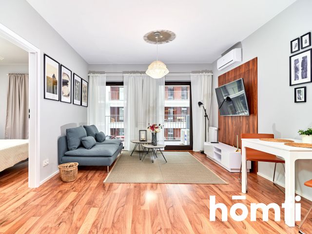 2 - pokojowe z balkonem i garażem / klimatyzacja / Walońska / Angel River - Mieszkanie - Wynajem - Wrocław, Krzyki