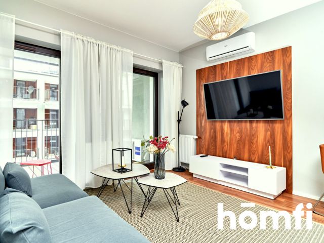 2 - pokojowe z balkonem i garażem / klimatyzacja / Walońska / Angel River - Mieszkanie - Wynajem - Wrocław, Krzyki