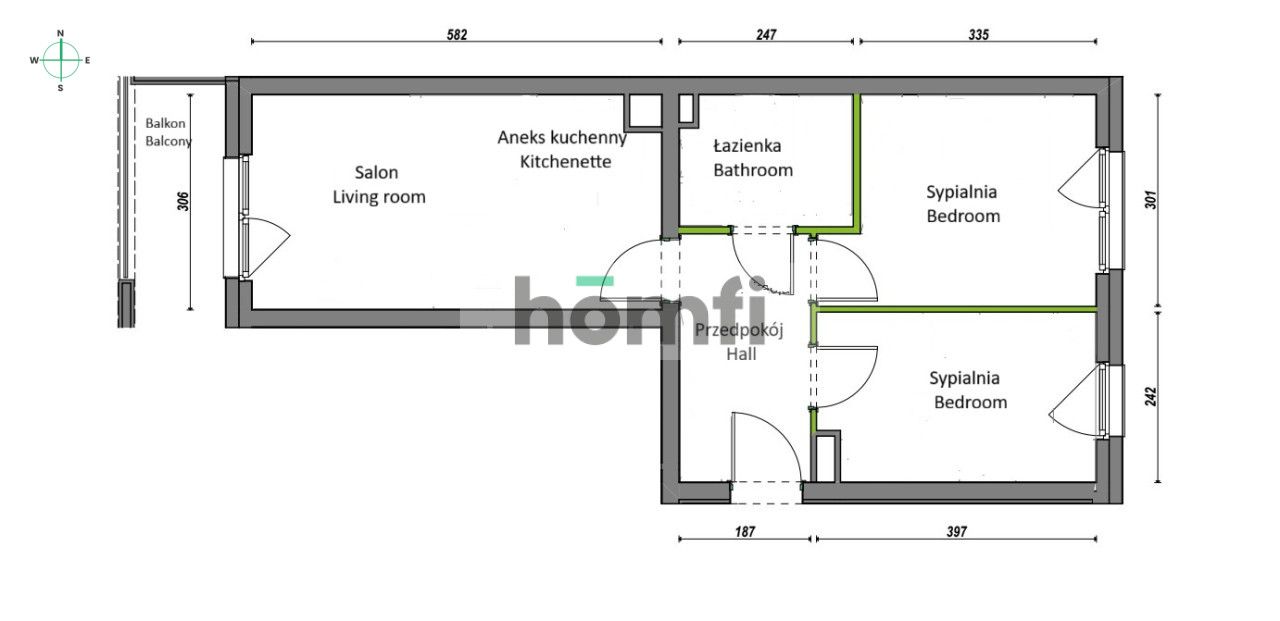 For sale 3 rooms apartment Orawska Vita - Квартира - Продаж - Wrocław, Krzyki / Ołtaszyn