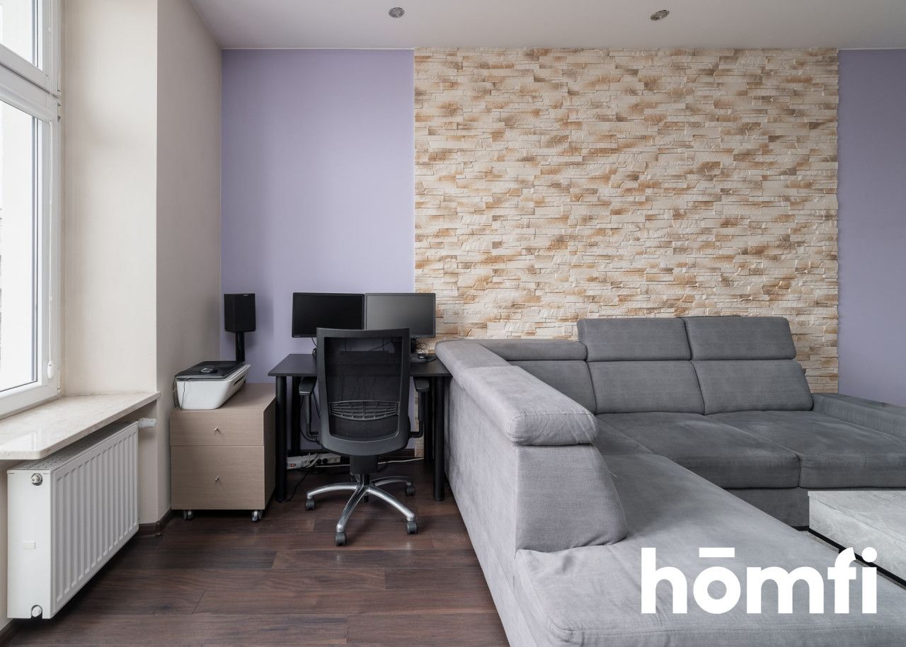 Pełen światła apartament w odrestaurowanej kamienicy - dwa balkony, piwnice, parking - Mieszkanie - Sprzedaż - Łódź, Polesie