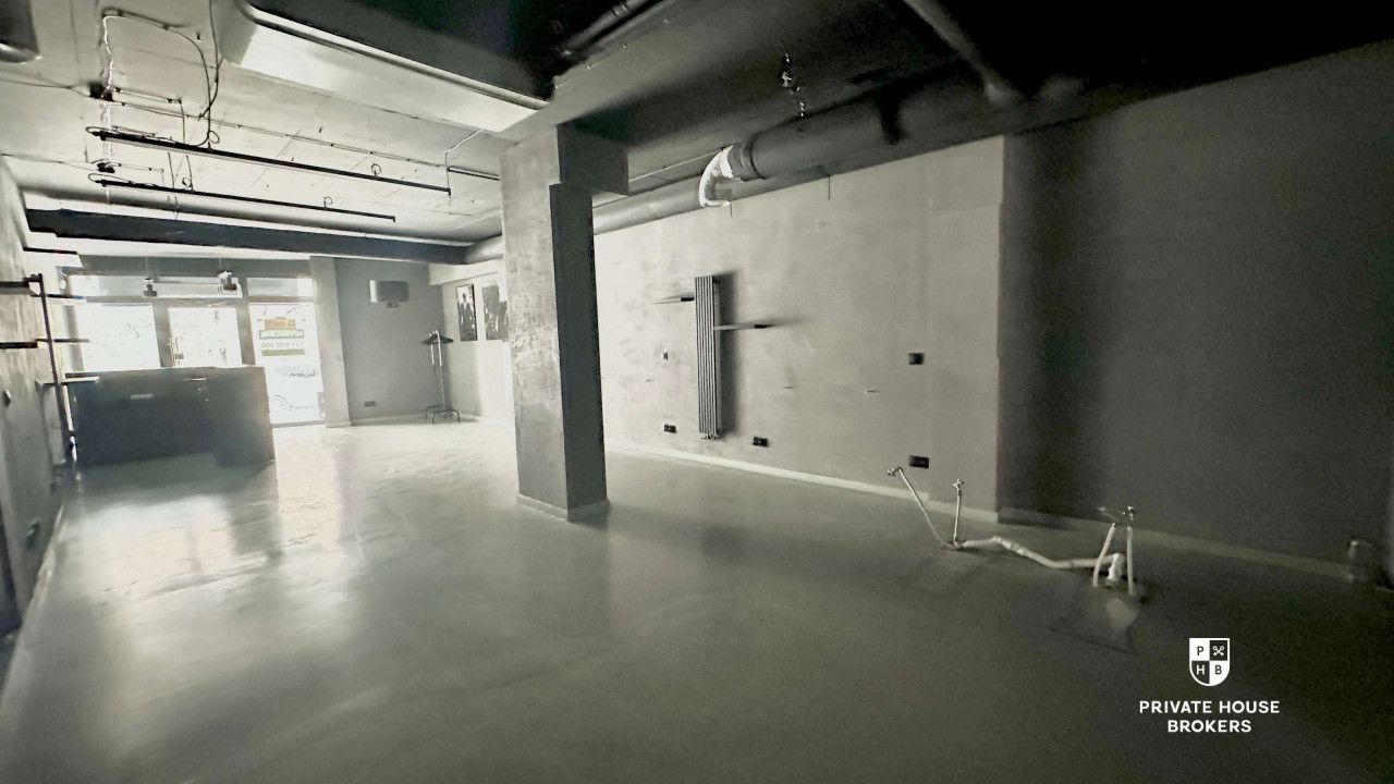 Open space premises with an area of ​​97.4 m2, Daszyńskiego/ Grzegórzecka Street - Комерційне приміщення - Оренда - Kraków, Śródmieście / Grzegórzki