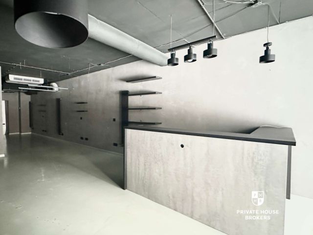 Open space premises with an area of ​​97.4 m2, Daszyńskiego/ Grzegórzecka Street - Commercial premises - Rent - Kraków, Śródmieście / Grzegórzki