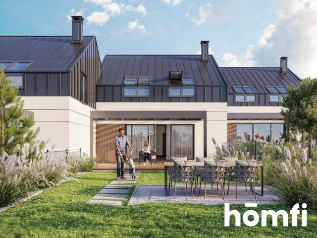 Nowoczesne domy 129 m2 | 5 pokoi | Garaż w bryle - Dom - Sprzedaż - Suski, Sucha Beskidzka