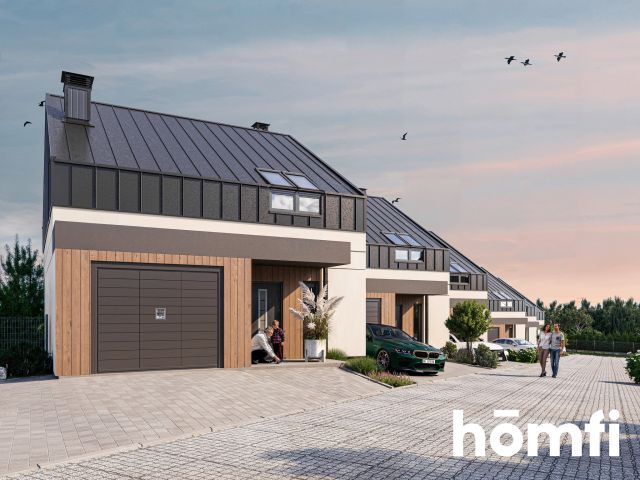 Nowoczesne domy 129 m2 | 5 pokoi | Garaż w bryle - Dom - Sprzedaż - Suski, Sucha Beskidzka