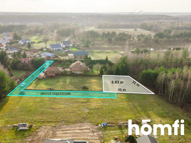 FENCE and WZ | 8.83 a | WOLA CHORZELOWSKA - Ділянка - Продаж - Mielecki, Mielec / Wola Chorzelowska