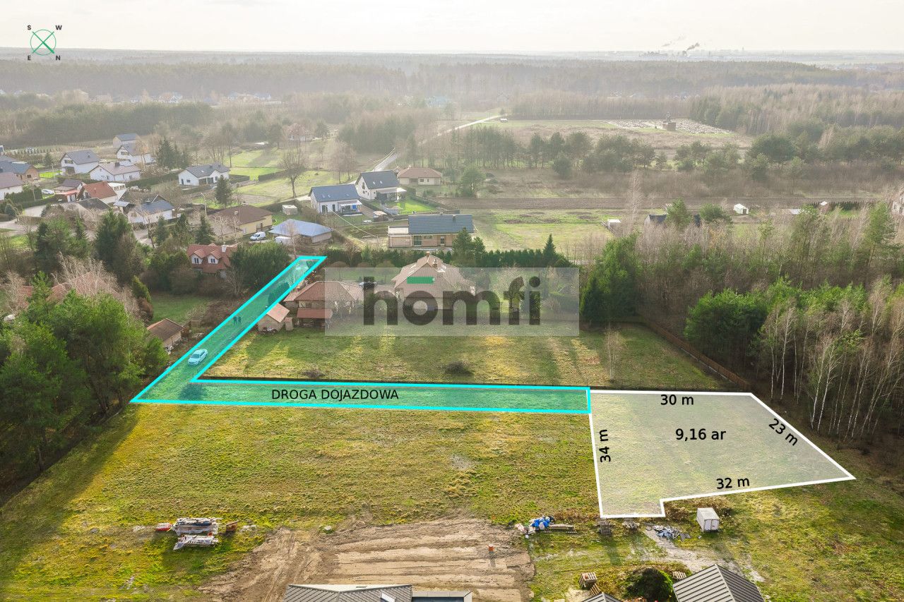 WZ | 9,16 a | WOLA CHORZELOWSKA - Ділянка - Продаж - Mielecki, Mielec / Wola Chorzelowska