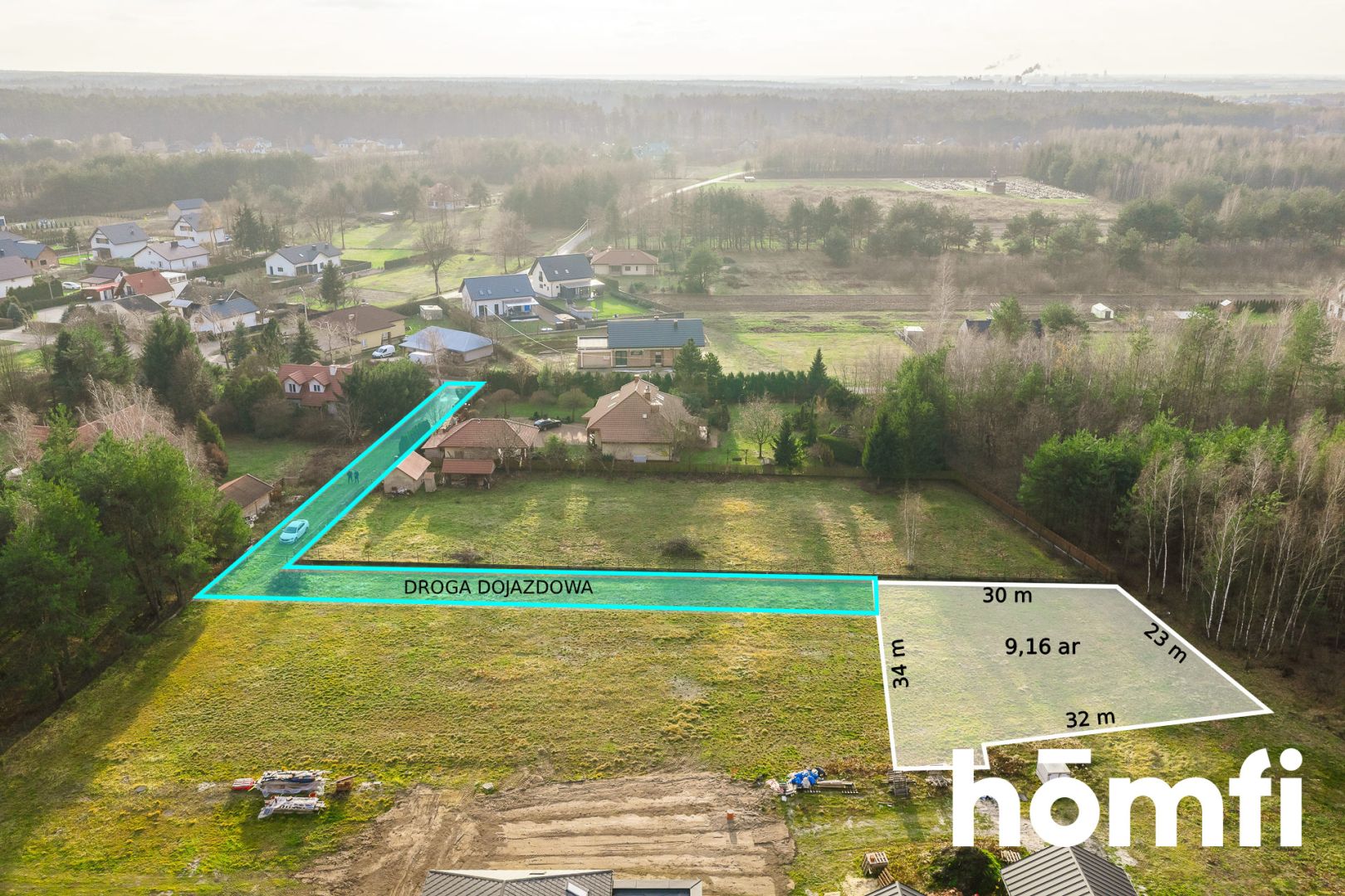 WZ | 9,16 a | WOLA CHORZELOWSKA - Ділянка - Продаж - Mielecki, Mielec / Wola Chorzelowska