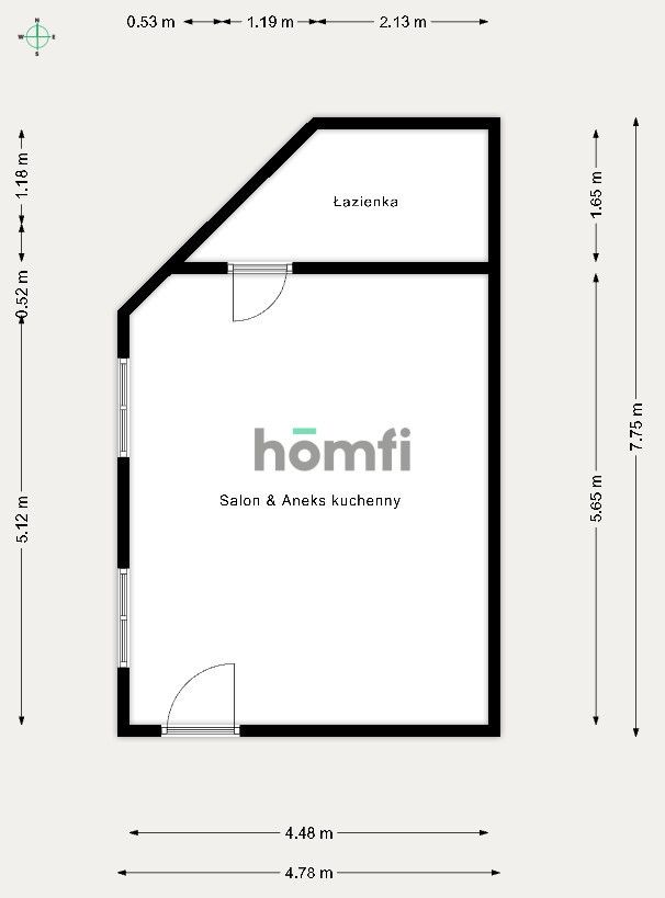 Kawalerka po remoncie| Centrum| Sobieskiego - Mieszkanie - Wynajem - Chorzów, Centrum