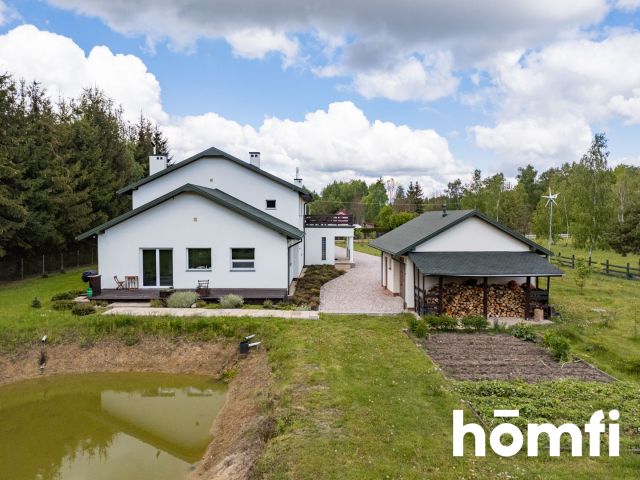 Nowoczesne siedlisko z miejscem na stadninę - Dom - Sprzedaż - Przysuski, Wieniawa / Koryciska