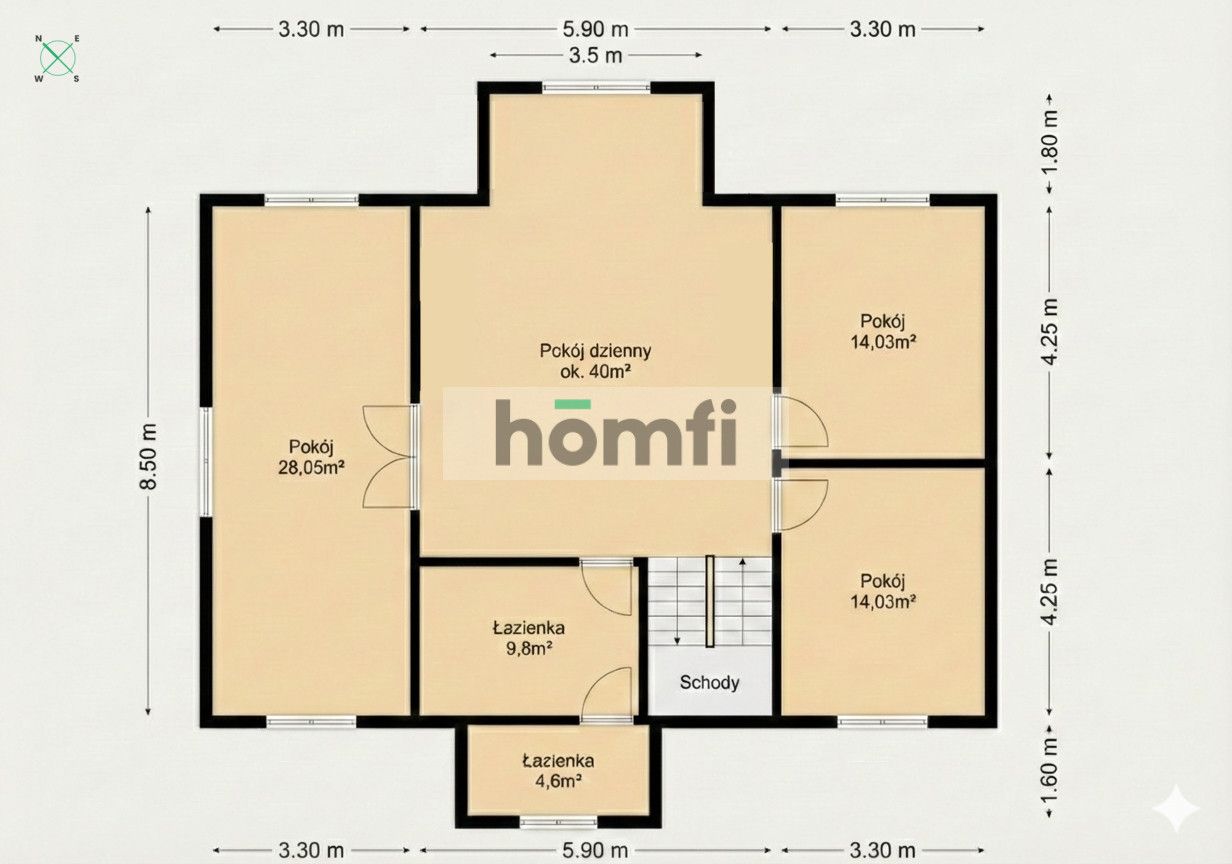 Spacious house with land in Wiskitno, Łódź Górna - Дім - Продаж - Łódź, Górna