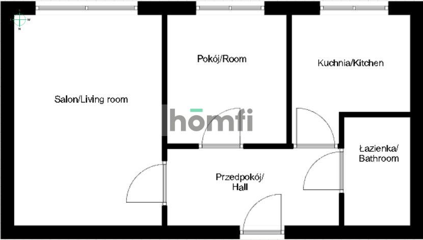 2 pok. po remoncie | Blisko Starego Miasta - Mieszkanie - Wynajem - Toruń, Chełmińskie Przedmieście