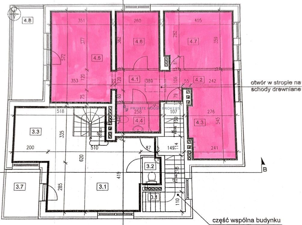 Kamieniecka 2, Kraków Dębniki – 3-pokojowe mieszkanie 69 m² z dużym balkonem i strychem - Mieszkanie - Sprzedaż - Kraków, Podgórze / Kliny
