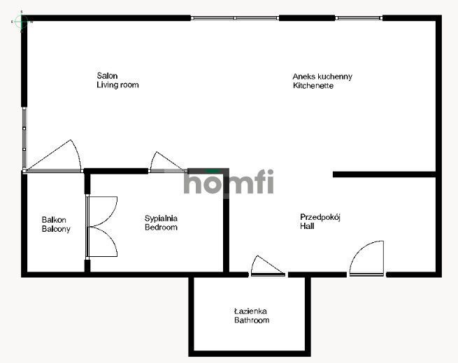 Na wynajem mieszkanie dwupokojowe ul. Stańczyka - Mieszkanie - Wynajem - Kraków, Krowodrza / Bronowice