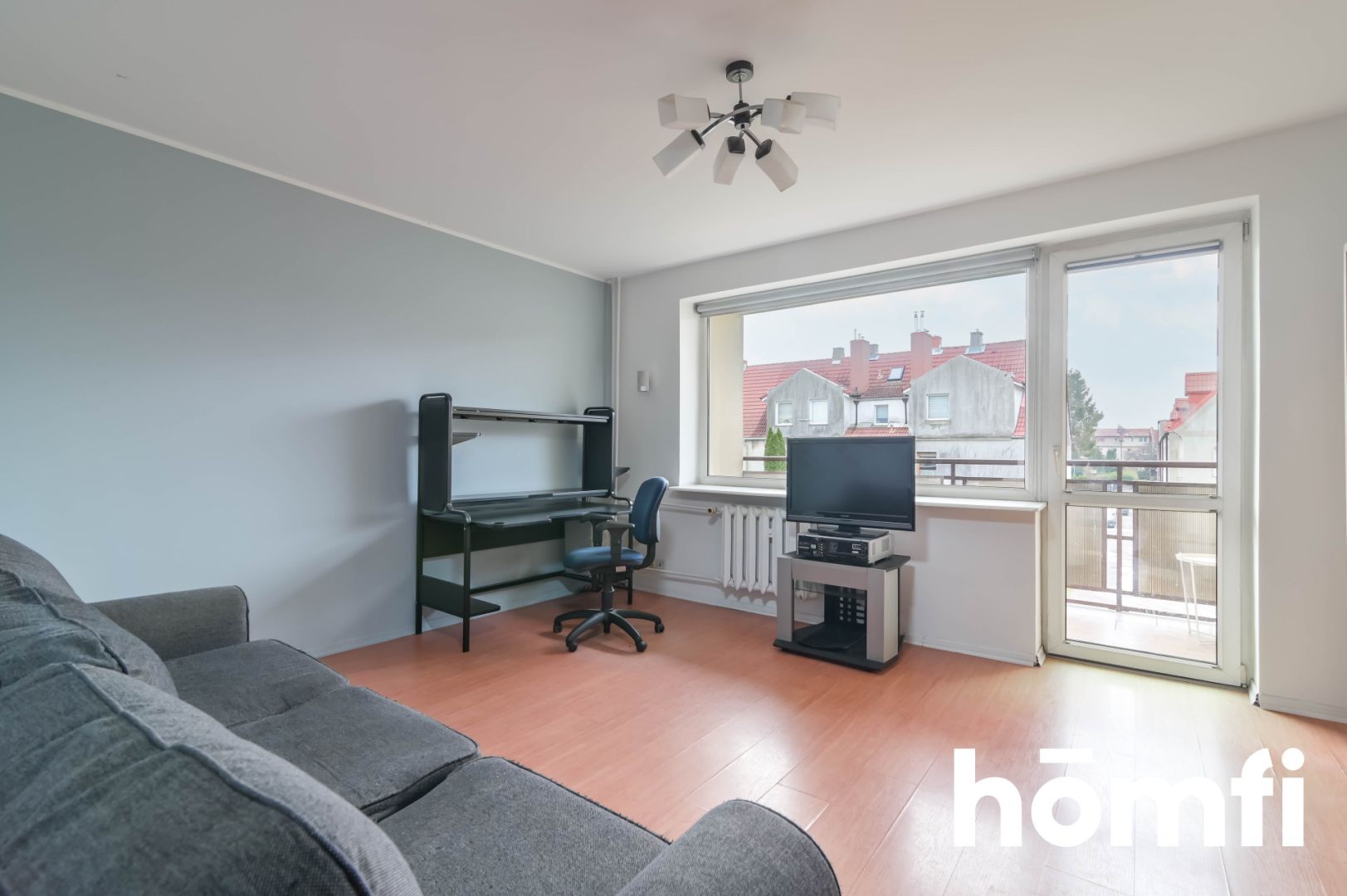 Przestronny, dobrze skomunikowany pokój z balkonem - Mieszkanie - Wynajem - Gdańsk, Chełm