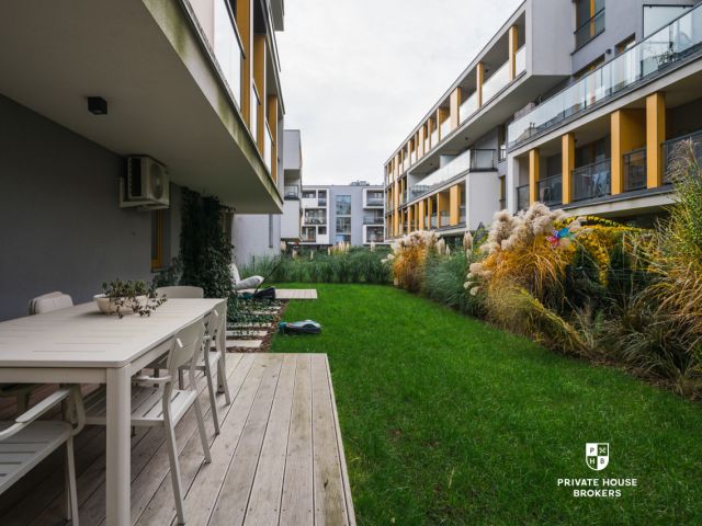 Wyjątkowe dwupokojowe mieszkanie z ogrodem w inwestycji z prywatnym parkiem dla mieszkańców - Wielicka Garden - Mieszkanie - Sprzedaż - Kraków, Podgórze / Podgórze