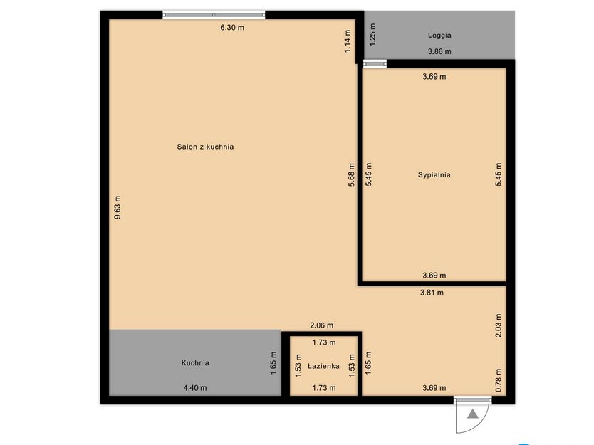 Wola Nowa|2 pokoje|Balkon|Parking|Klimatyzacja - Mieszkanie - Wynajem - Warszawa