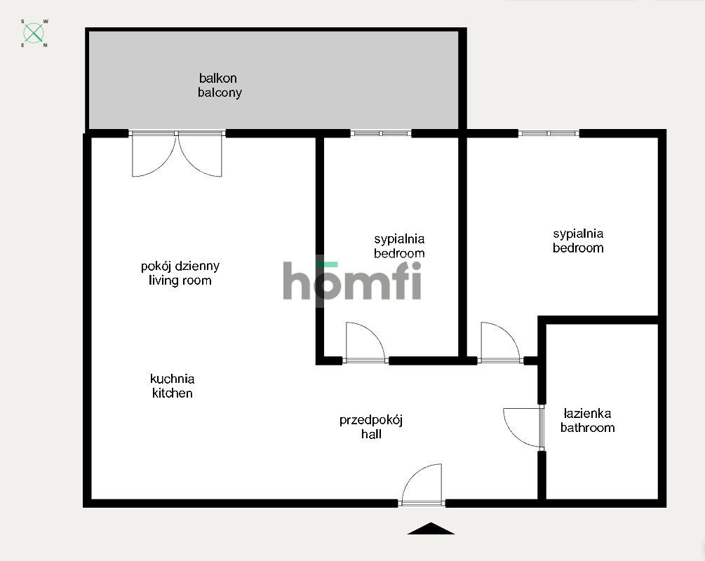 Nowe 3 pokojowe, w spokojnej okolicy, Bochenka - Mieszkanie - Sprzedaż - Kraków, Podgórze / Wola Duchacka