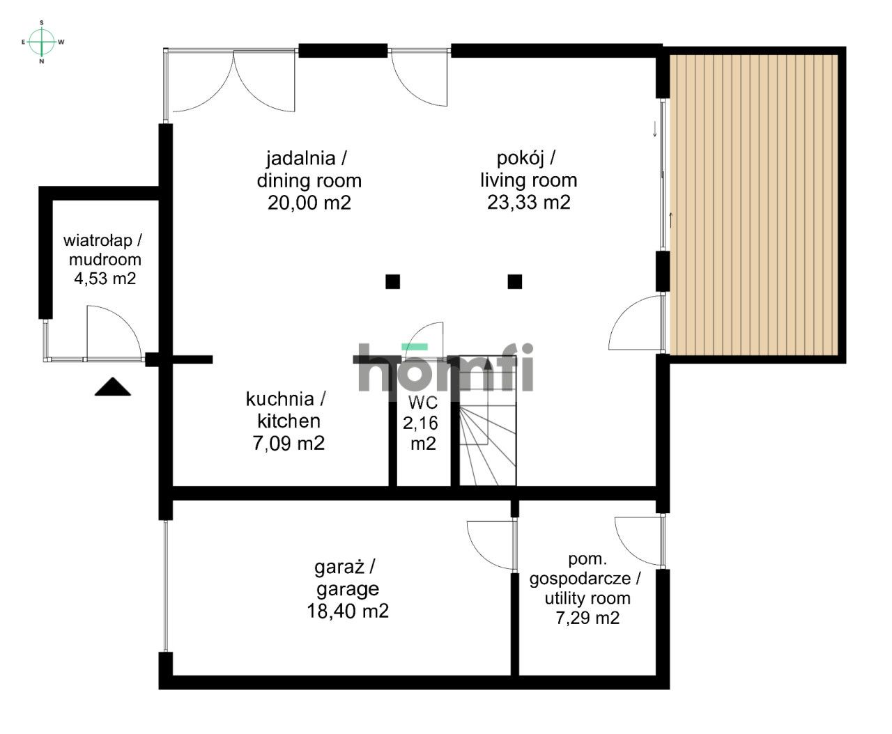 Semi-detached house with garden and garage | Parkowe Wzgórze | Mogilany - House - Sale - Krakowski, Mogilany