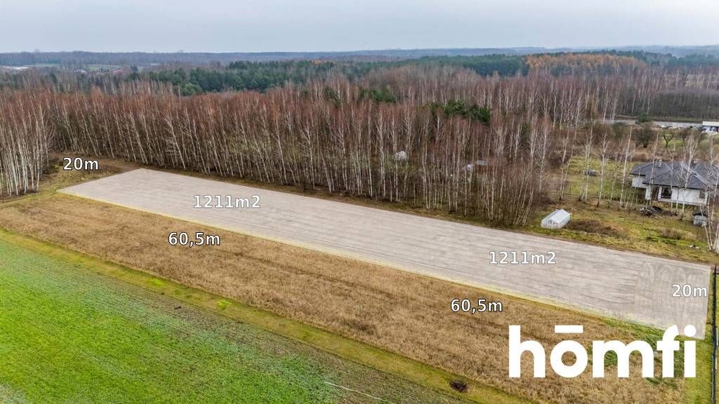 Plot surrounded by forest, Garno, Wolanów - Plot - Sale - Radomski, Wolanów / Garno