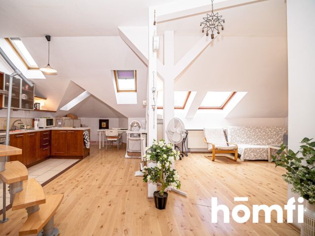 Mieszkanie z poddaszem - 112m2 po podłodze - Mieszkanie - Sprzedaż - Warszawa, Ursynów