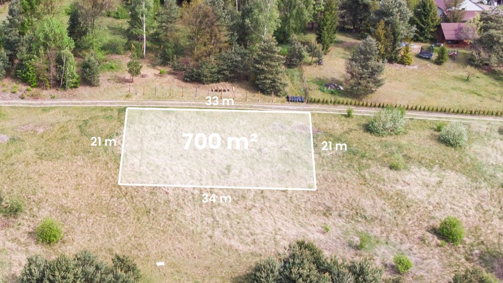 700m² Building plot in Ryczówek - Plot - Sale - Olkuski, Klucze / Ryczówek