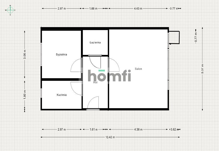 The apartment is perfect for a family or as an investment - Квартира - Продаж - Nyski, Nysa